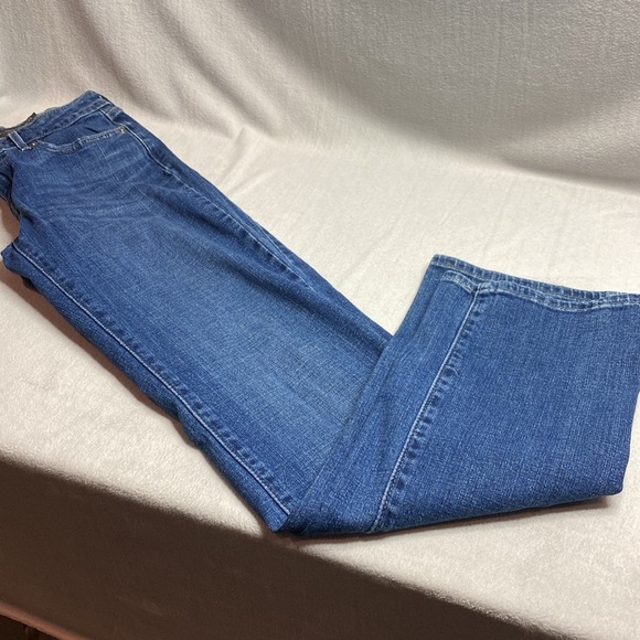 Levi's Bold Curve Classic Rise straight blue jeans size 0/25 - Picture 4 of 8